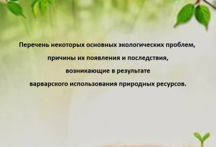 Экологический калейдоскоп