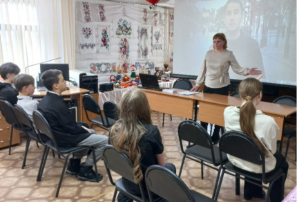 В музее прошел музейный час антинаркотической направленности