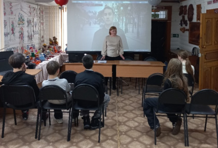 В музее прошел музейный час антинаркотической направленности