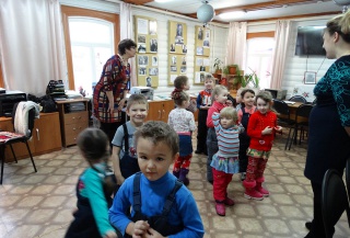 Ребята из детского сада Болочка в гостях у музея 7-10 ноября 2017